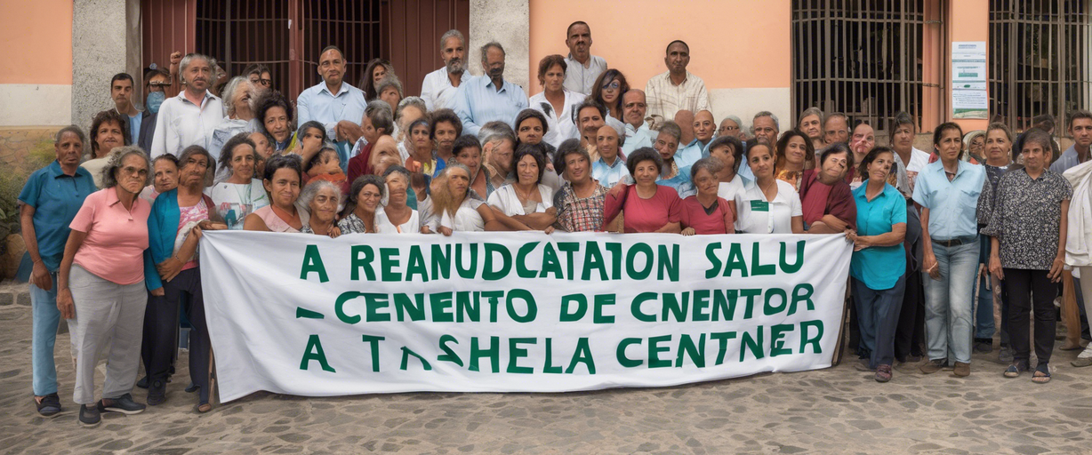 Artà exige la reanudación de las obras del centro de salud con 1.200 firmas.