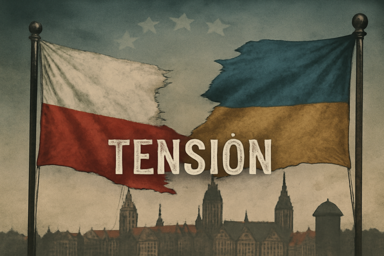 Tensiones entre Polonia y Ucrania antes de la Conferencia de Reconstrucción