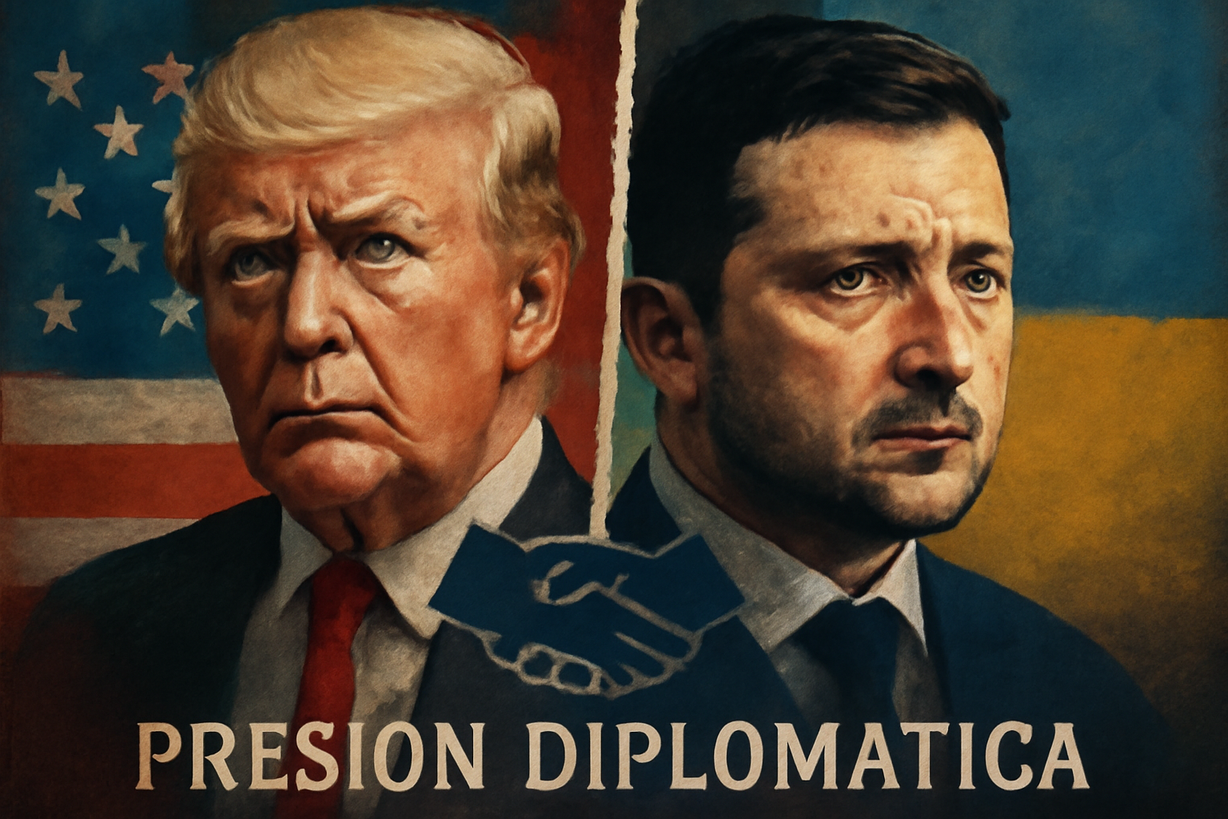 Trump insta a Zelensky a ser más firme en la guerra contra Rusia