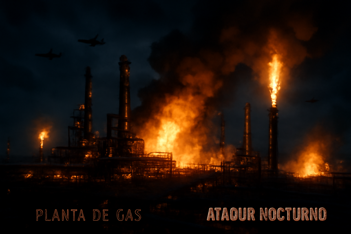 Ucrania Ataca Planta de Gas y Centros de Comunicaciones en Rusia