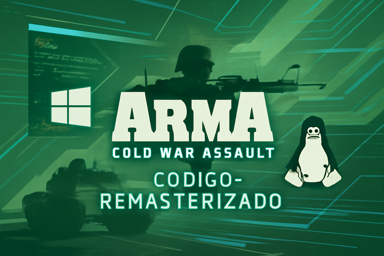 Bohemia Interactive Lanza el Código Fuente Remasterizado de 'Arma: Cold War Assault'