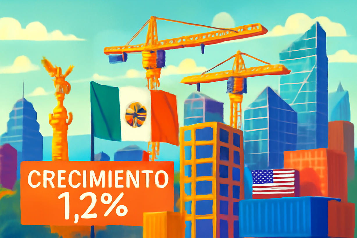 Crecimiento Económico en México: Un Aumento del 1.2% en Abril a Pesar de la Incertidumbre Internacional