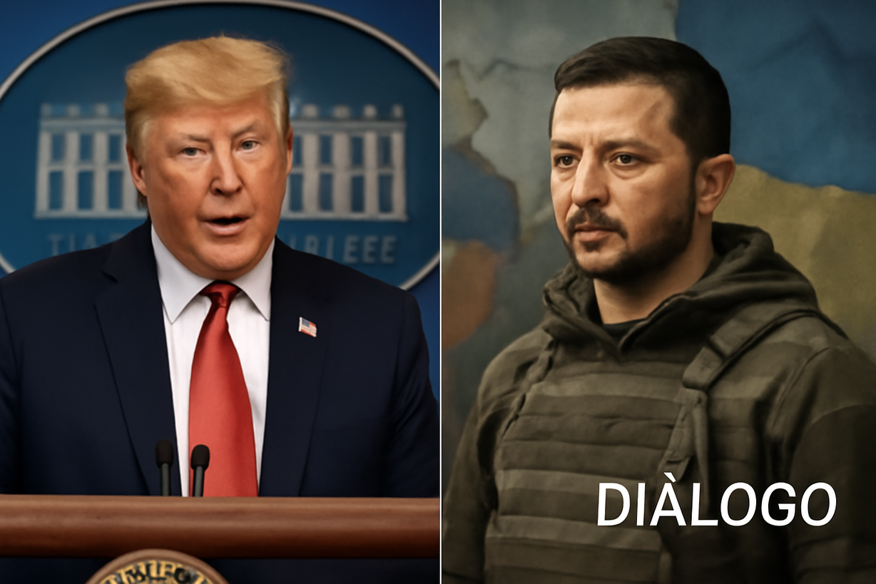 Trump elogia a Zelensky y propone mediación en el conflicto ucraniano