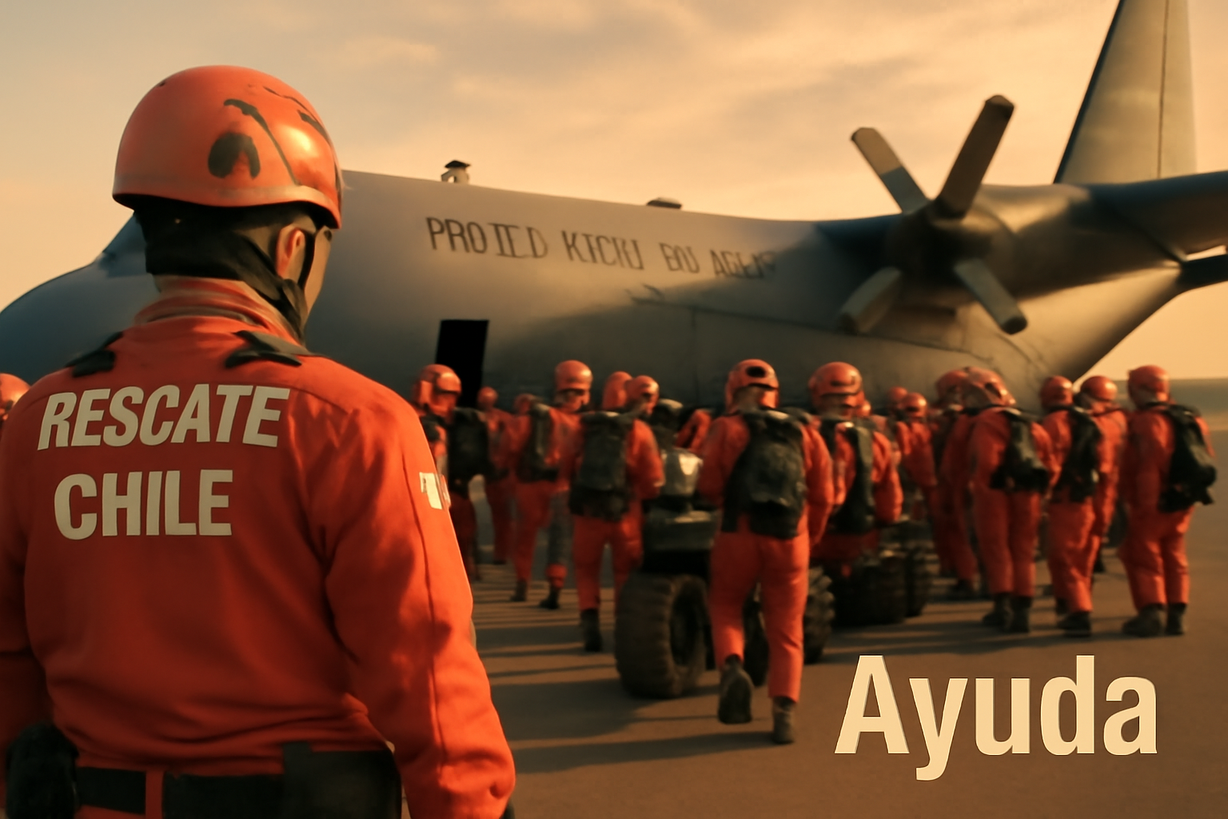 Chile envía rescatistas a Venezuela tras devastadores terremotos