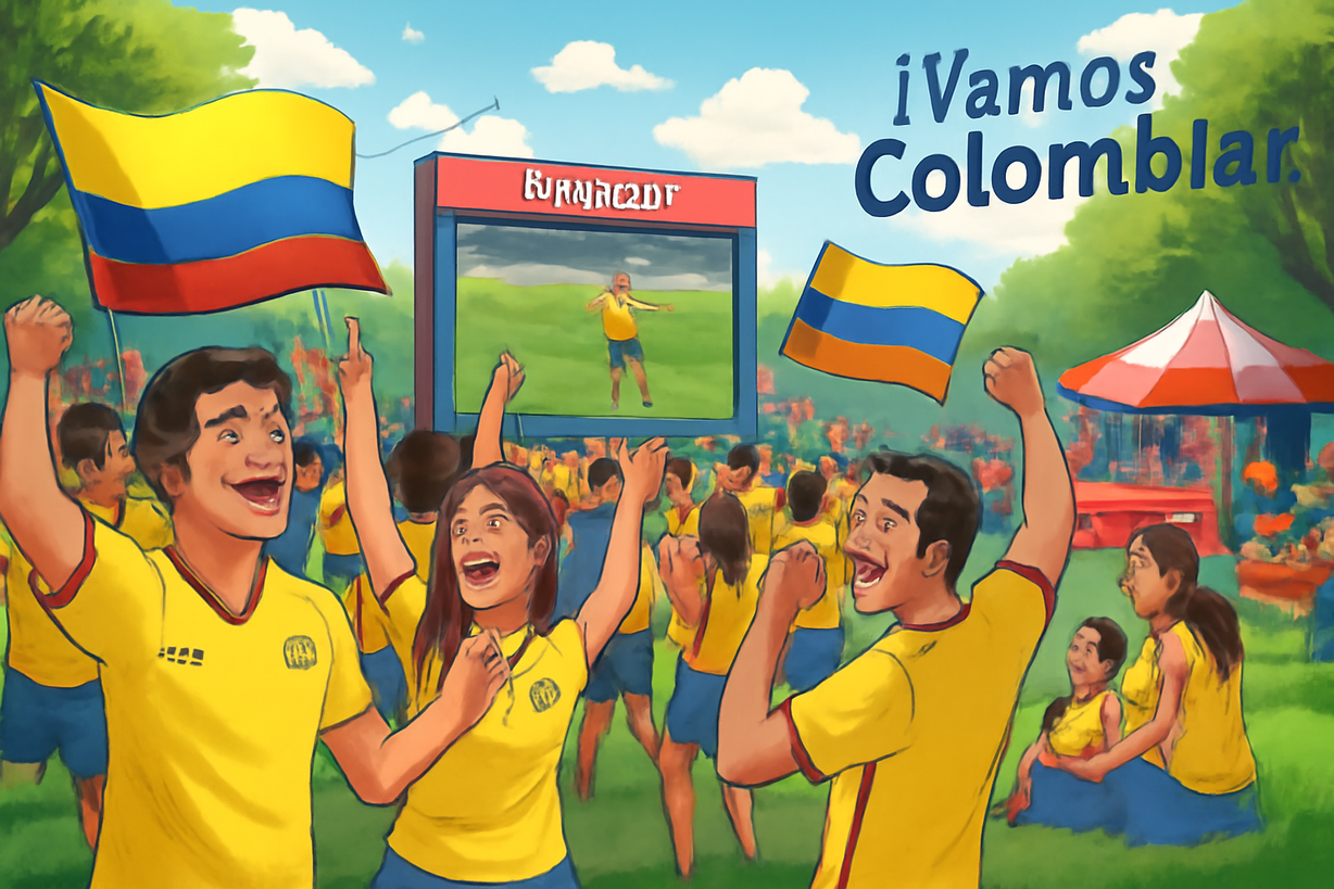 ¡Apoya a Colombia! Fanzones en Bogotá para el partido contra Portugal en el Mundial 2026