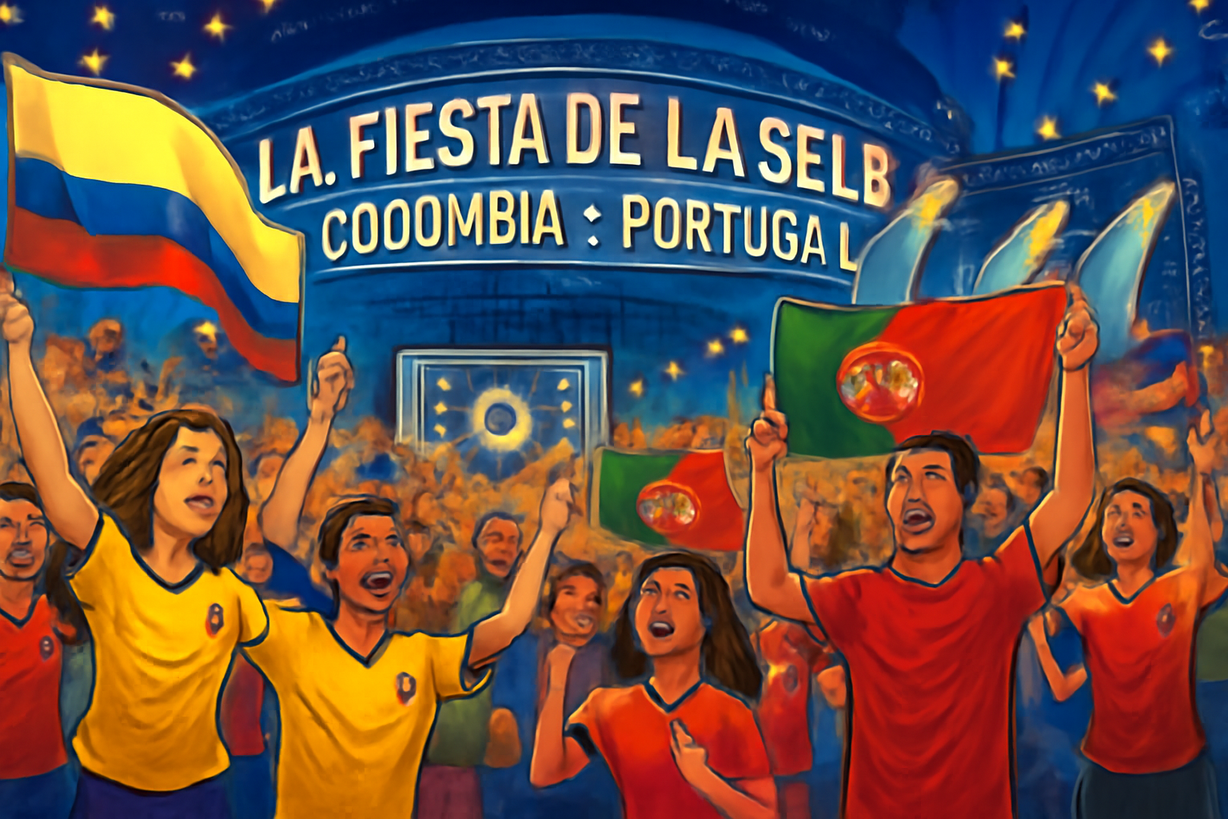 'La Fiesta de la Sele': Bancolombia celebra el Mundial con Marc Anthony en Bogotá