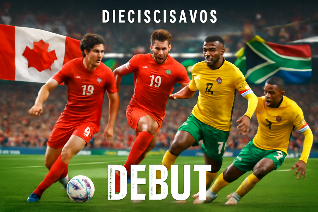 Canadá y Sudáfrica: Un Debut Histórico en los Dieciseisavos de la Copa del Mundo