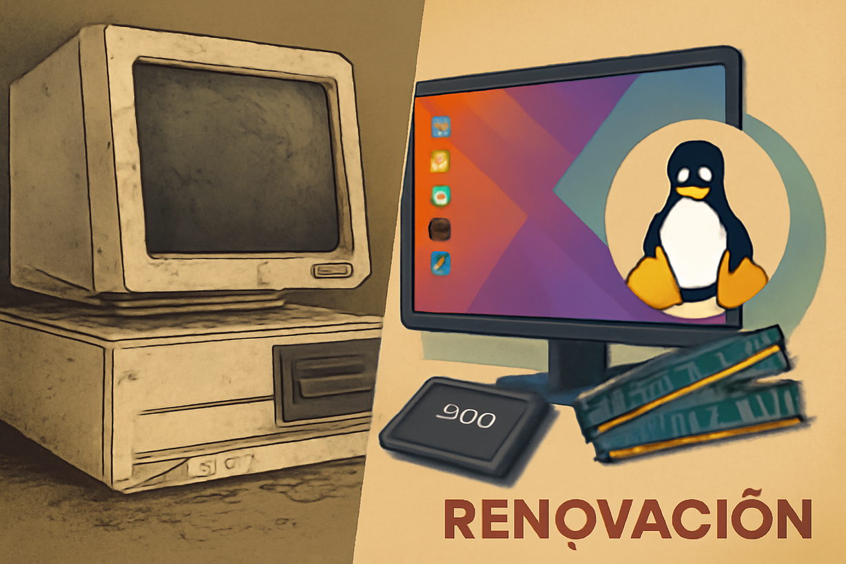 Revive tu vieja computadora: Guía para usar Linux y combatir el desperdicio electrónico