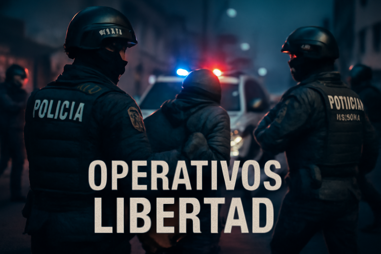 Operativos 'Libertad': 48 detenidos y 4 víctimas rescatadas en lucha contra el secuestro en Ecuador