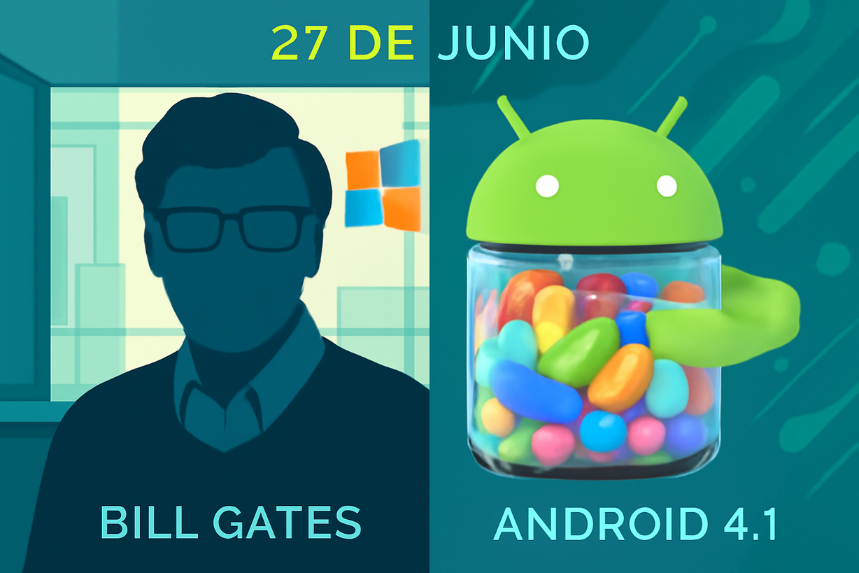 El legado de Bill Gates y el auge de Android: dos hitos tecnológicos en la historia reciente