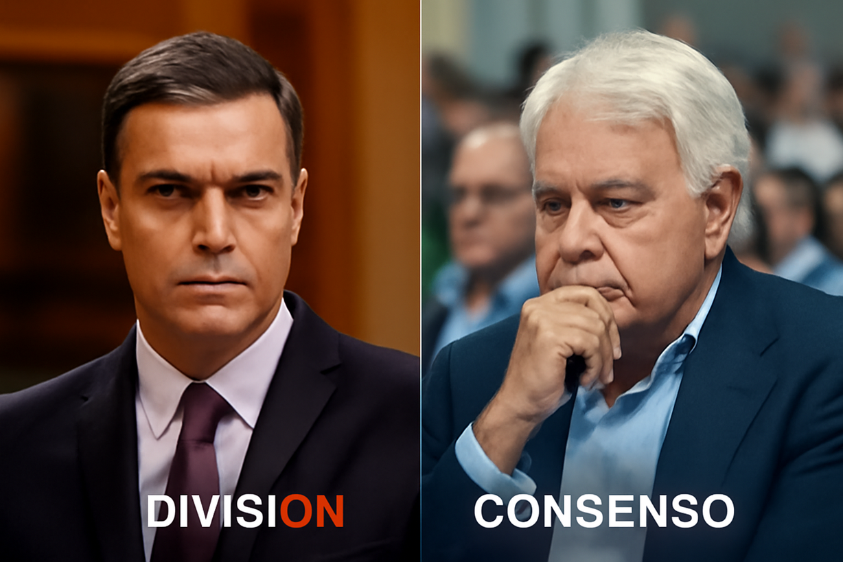 Sánchez ignora advertencias de González y profundiza divisiones en España