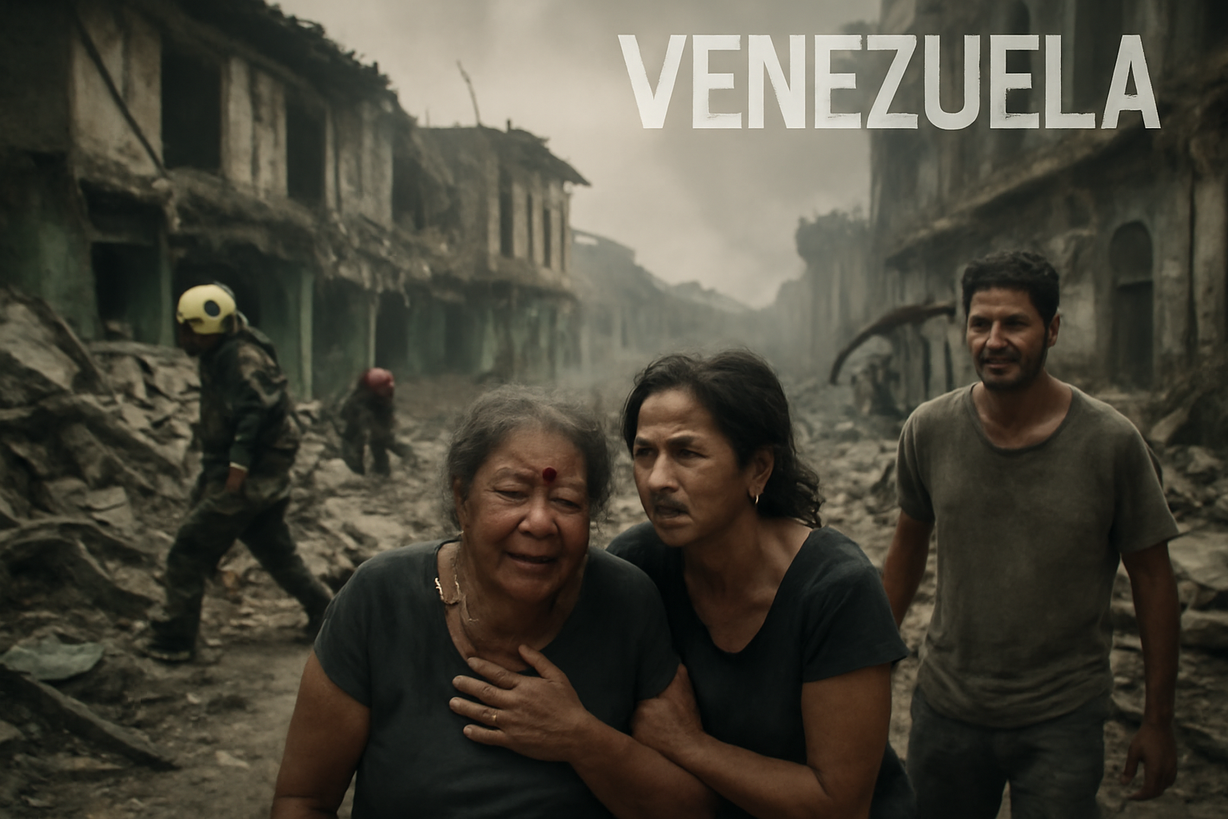 Venezuela en Shock: Terremoto Devastador Deja Huella de Destrucción