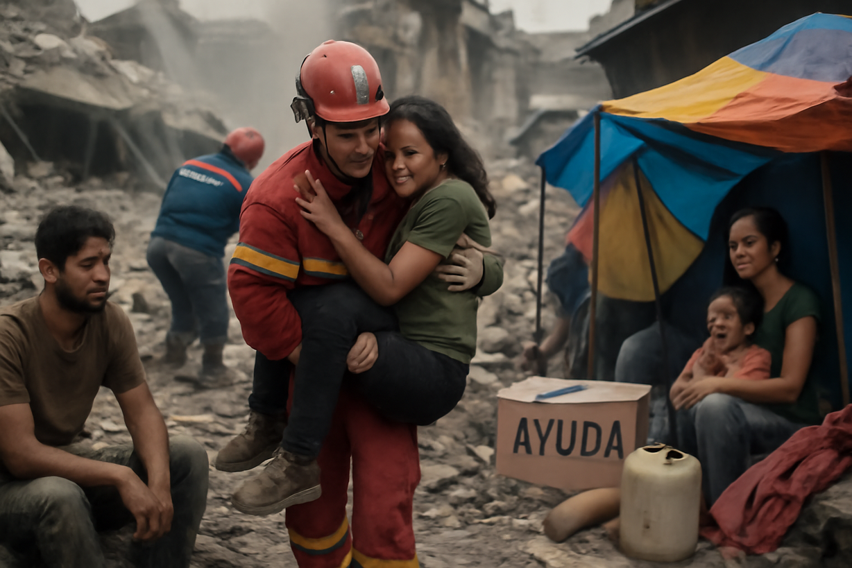 Venezuela en Crisis: Urgentes Operaciones de Rescate Tras Terremotos Devastadores
