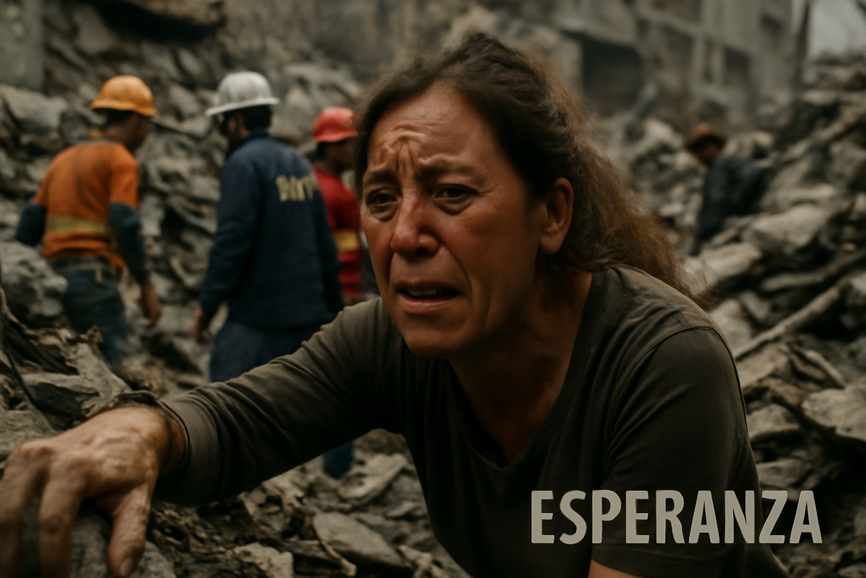 Tragedia en Venezuela: Colapso de edificio tras terremotos deja familias en la desesperanza