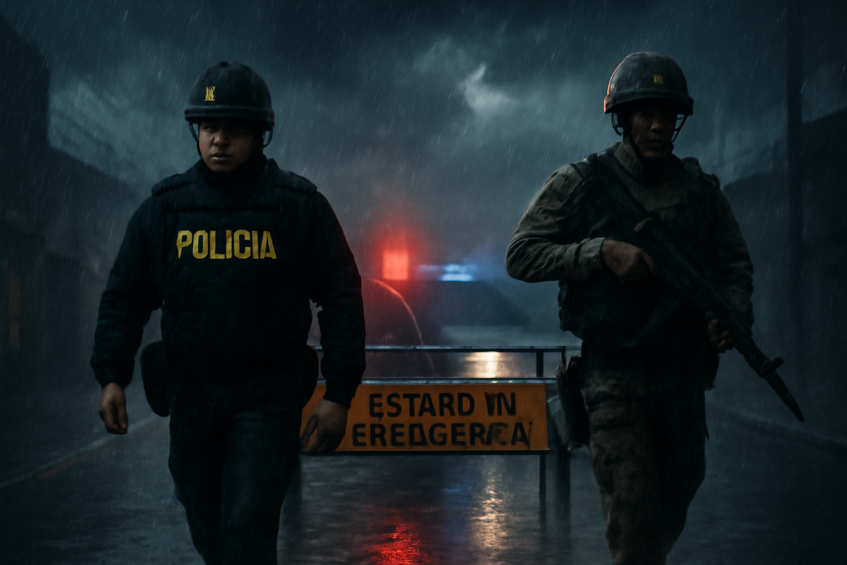 Perú prorroga estado de emergencia por criminalidad y desastres naturales