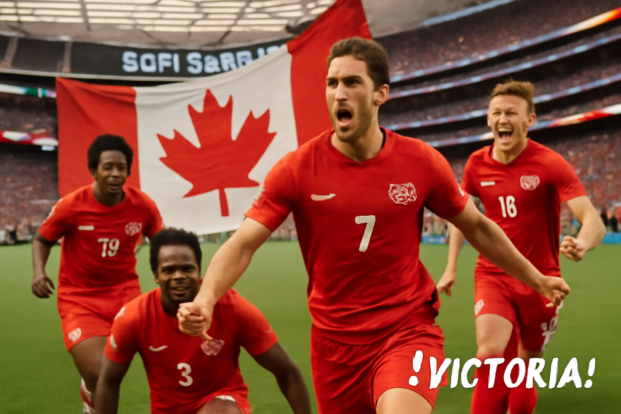 Canadá avanza a cuartos con un gol histórico ante Sudáfrica