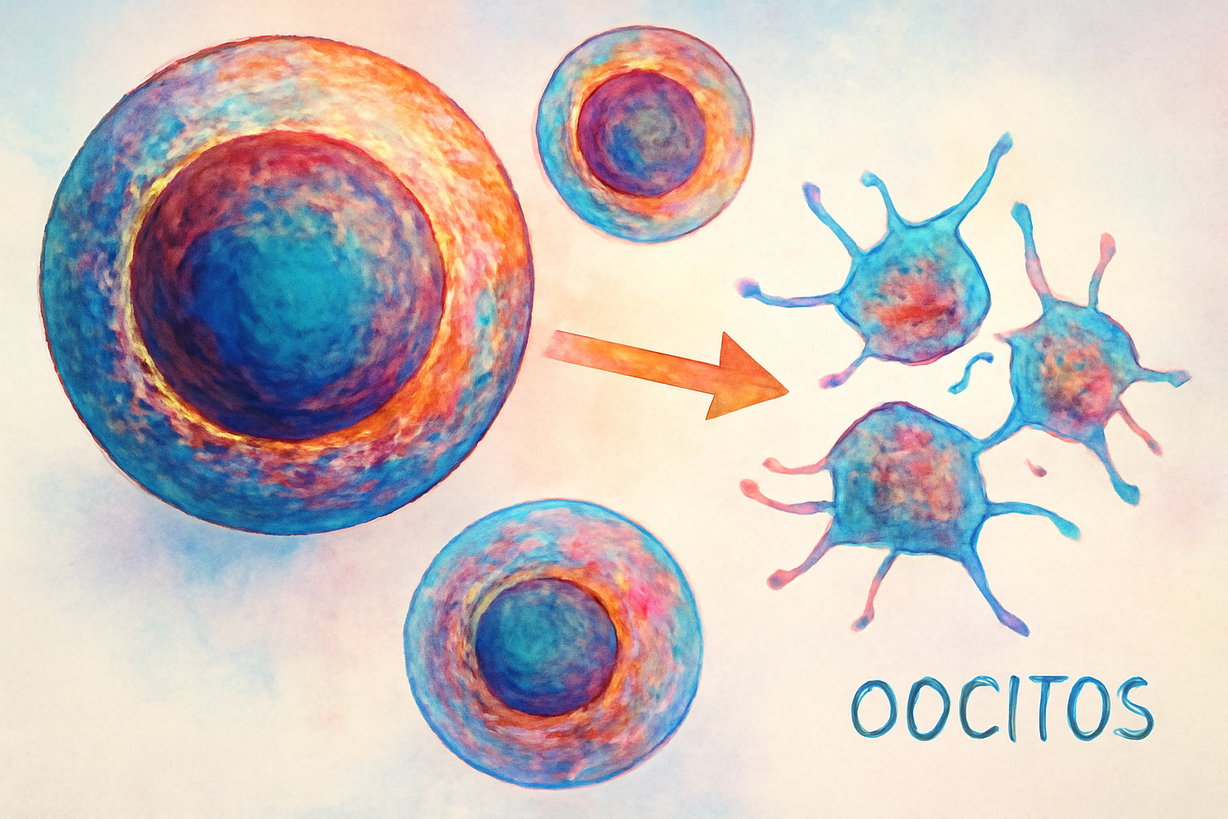 Revolución en Fertilidad: Crean Oocitos Humanos a Partir de Células Madre