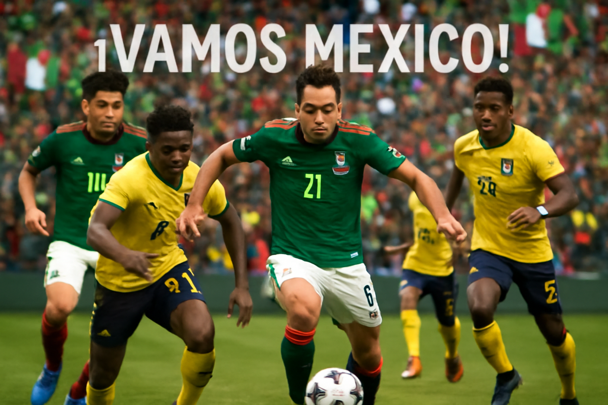 El Desafío Crucial: México se Enfrenta a Ecuador en el Mundial