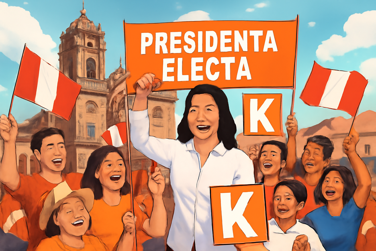 Keiko Fujimori proclamada presidenta electa de Perú tras la segunda vuelta electoral