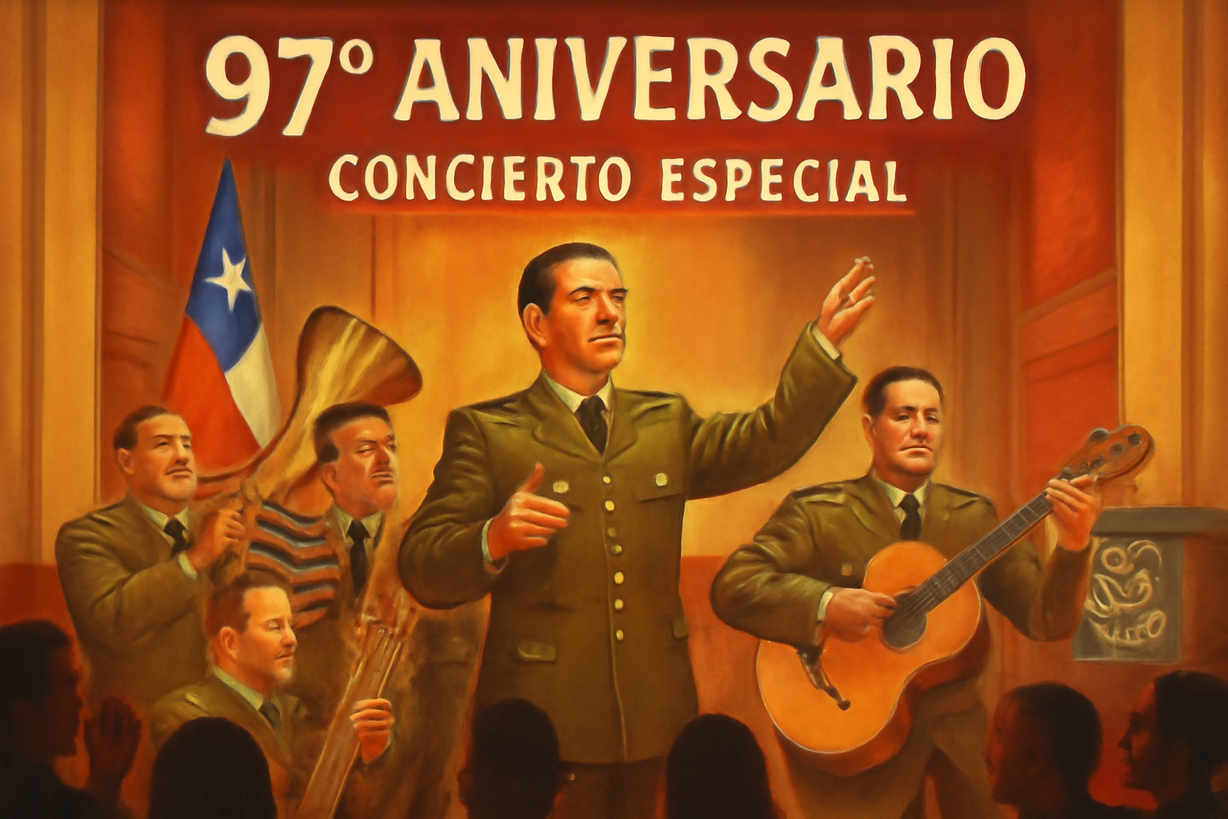 Concierto Especial del Orfeón Nacional de Carabineros: Celebrando 97 Años de Música y Cultura