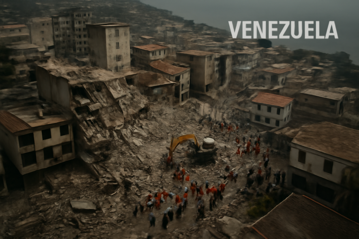 Crisis Humanitaria en Venezuela: Terremotos Devastan La Guaira