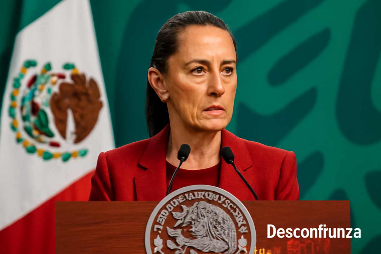 Sheinbaum cuestiona sanciones de EE. UU. por huachicol fiscal