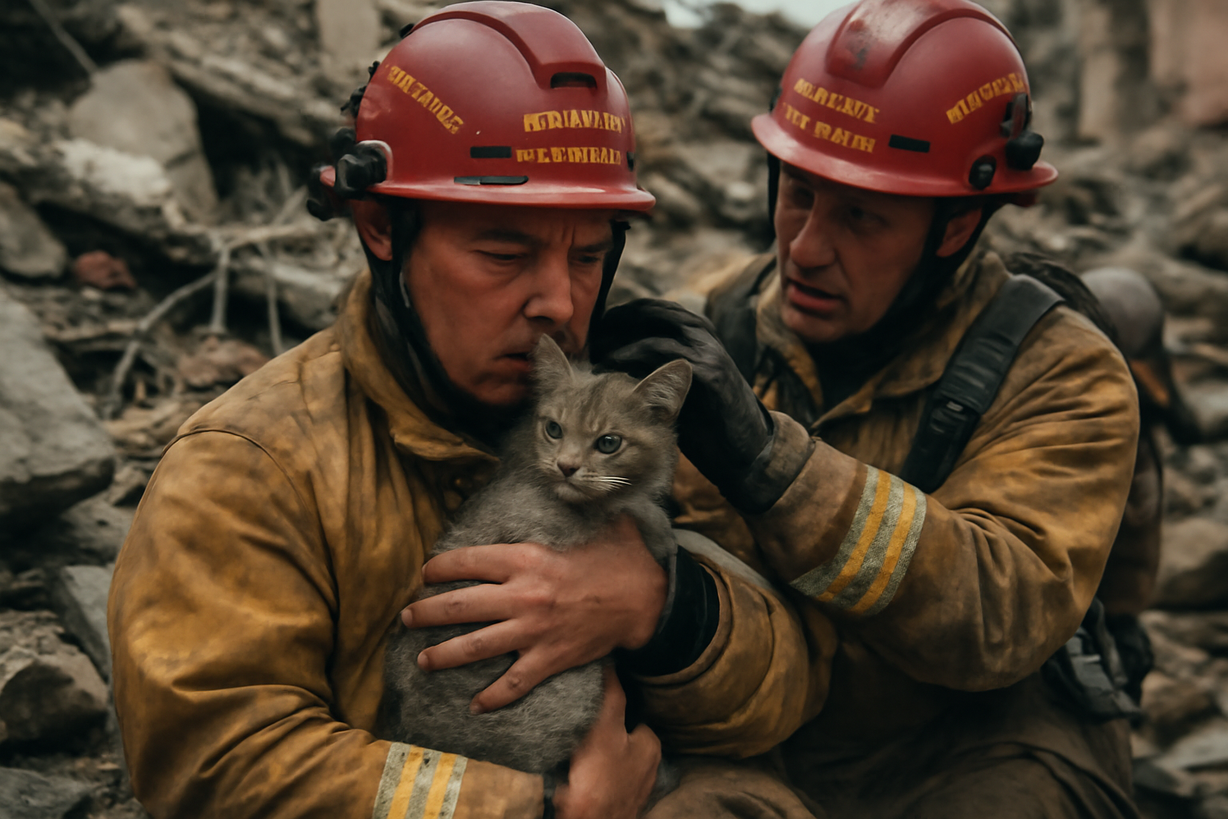 Rescate Heroico: Bomberos de Costa Rica Salvan a Gato en Playa Grande