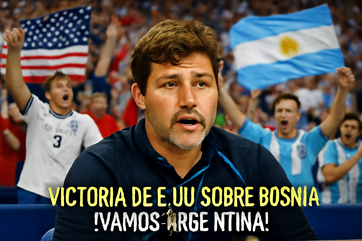 Pochettino: "Soy 200% argentino" tras la victoria de EE. UU. en el Mundial 2026