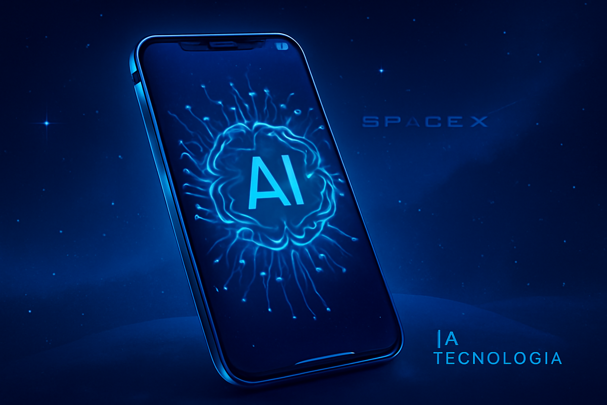 SpaceX Lanza Prototipo de Smartphone con IA para Competir con Apple y Google