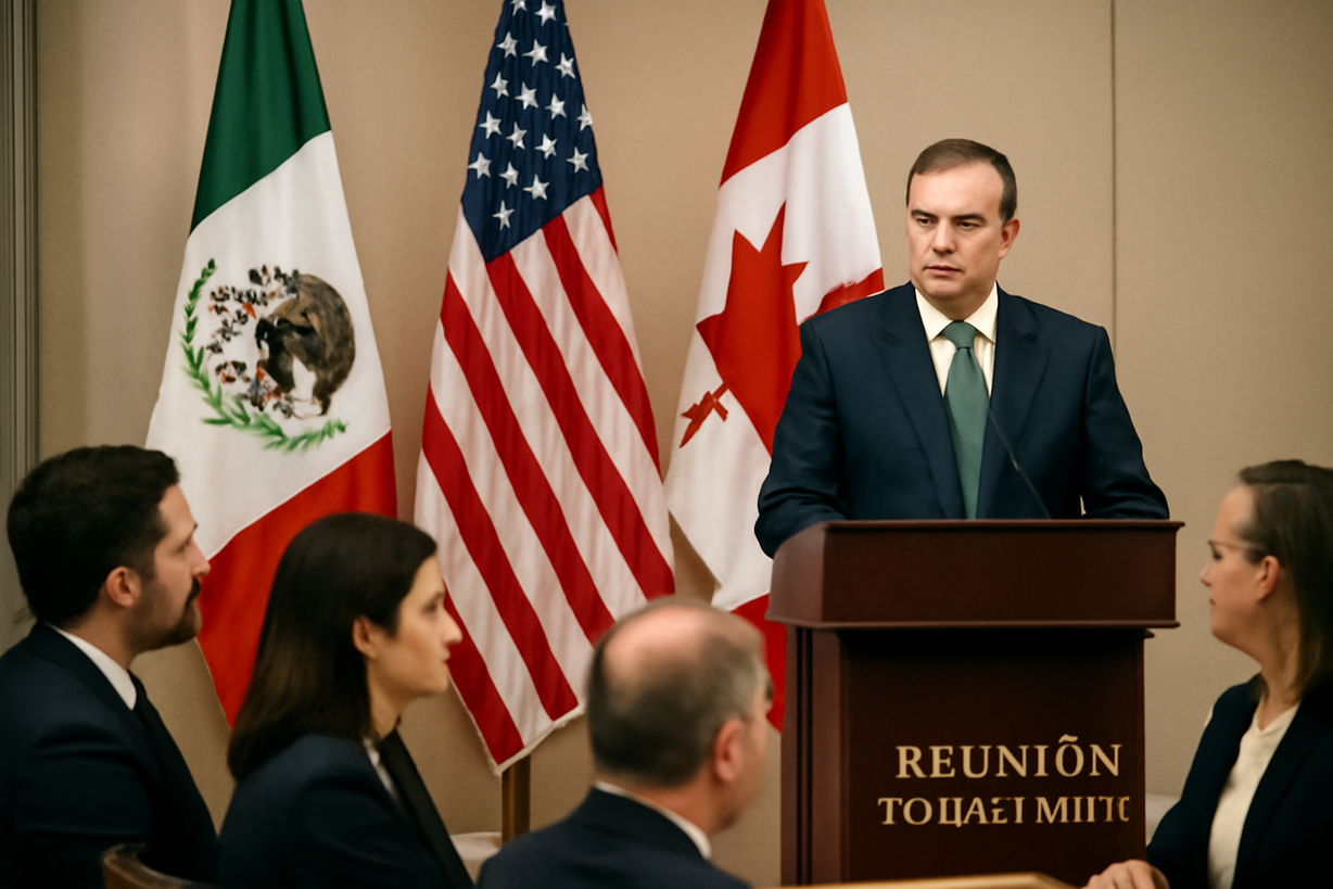 Ebrard destaca la primera reunión trilateral entre México, EE. UU. y Canadá