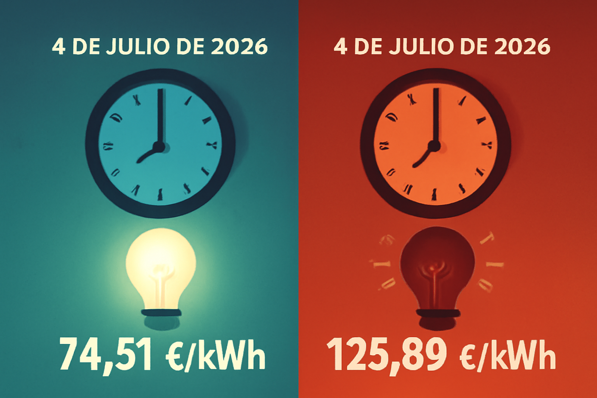 Variaciones del Precio de la Electricidad en España: Ahorra el 4 de Julio de 2026