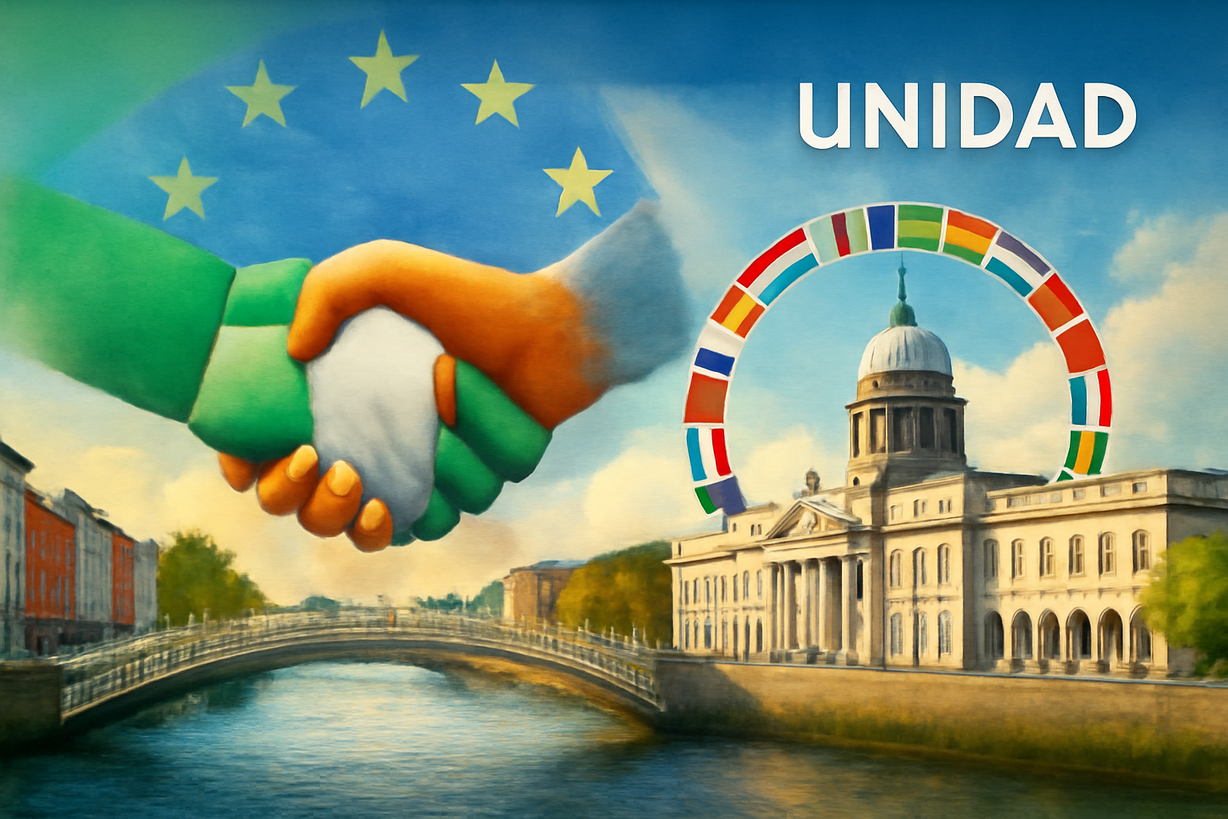 Irlanda asume la presidencia de la UE: unidad, sanciones y regulación tecnológica