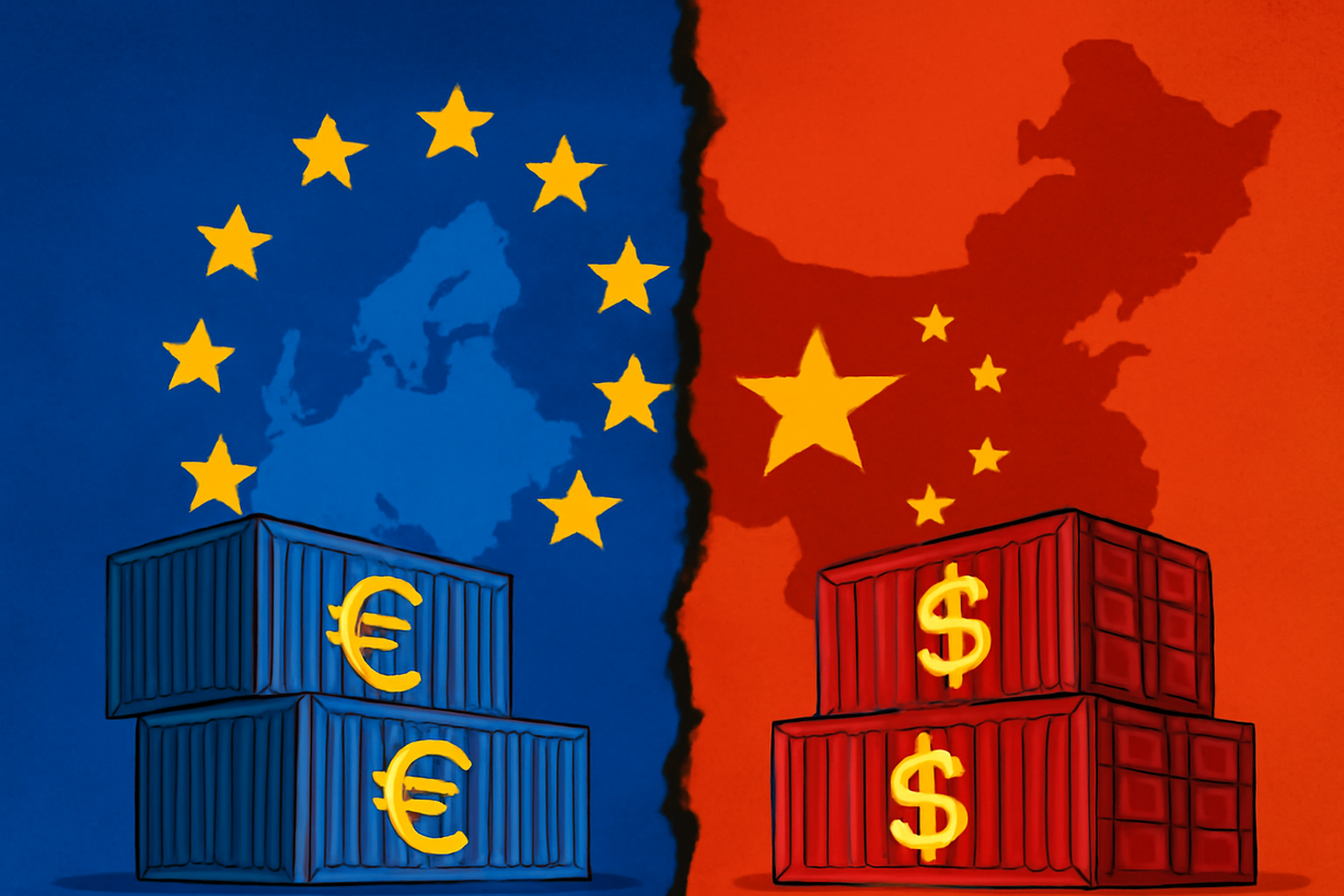 UE Amenaza con Represalias a China por Prácticas Comerciales Desleales