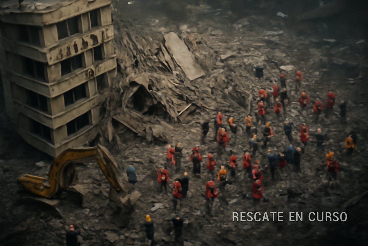 Terremoto en La Guaira: Rescate del Vicealmirante y la Búsqueda de Sobrevivientes