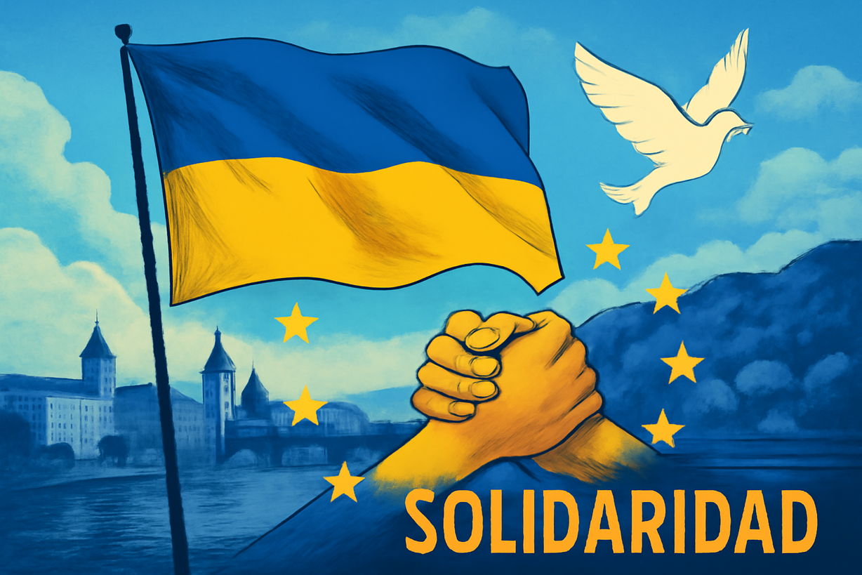 España Reafirma Su Apoyo a Ucrania en Busca de Paz y Libertad