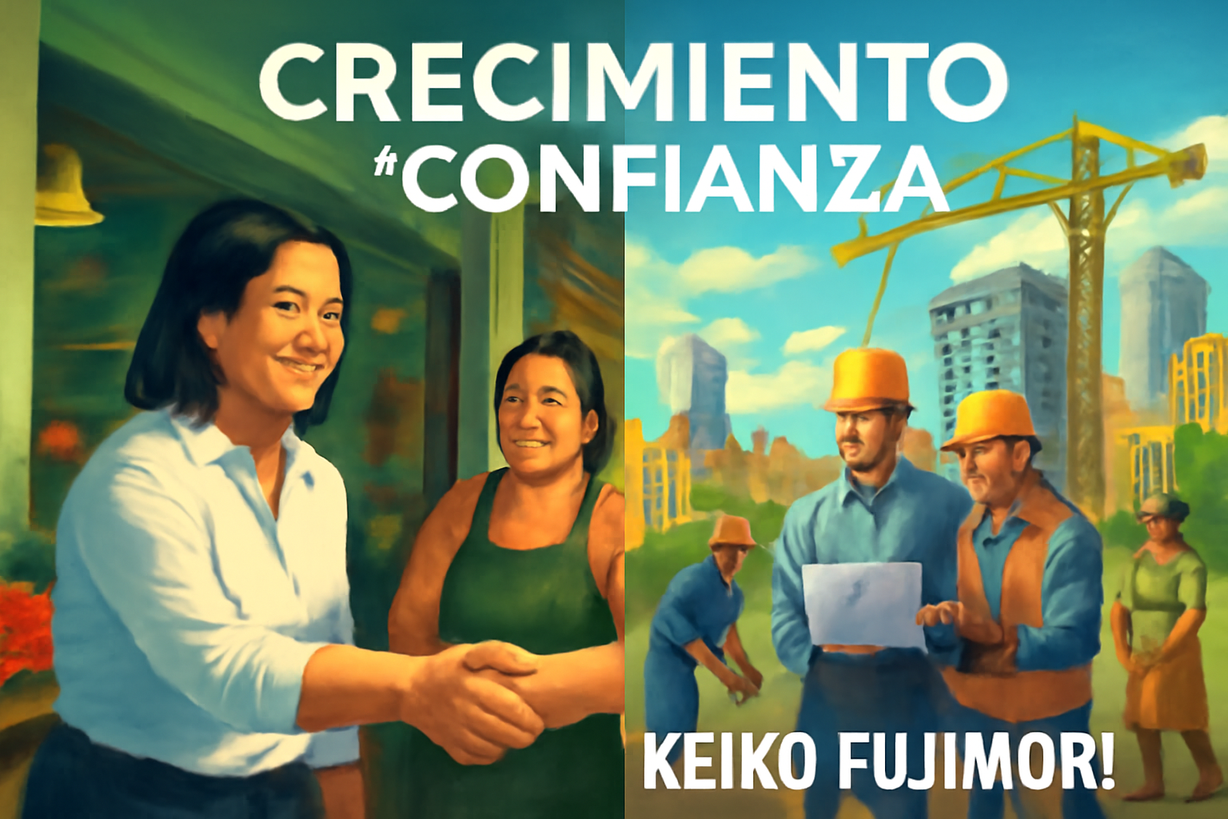 Keiko Fujimori promete un crecimiento económico del 5% al 6% para 2027
