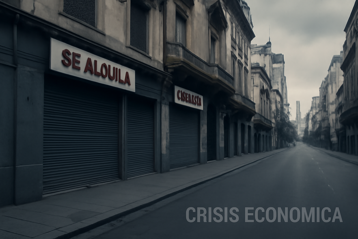 Crisis Económica en Argentina: Cierre de 26,448 Empresas en 28 Meses