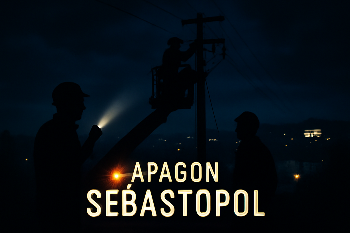 Apagón temporal en Sebastopol tras ataque ucraniano a infraestructura energética
