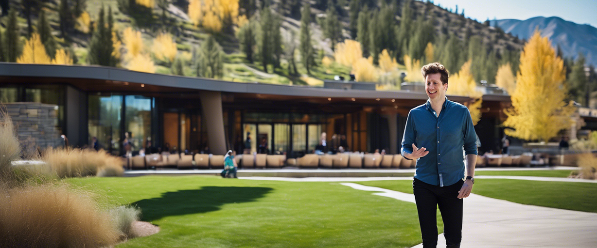Sam Altman en Sun Valley: IA, competencia y política