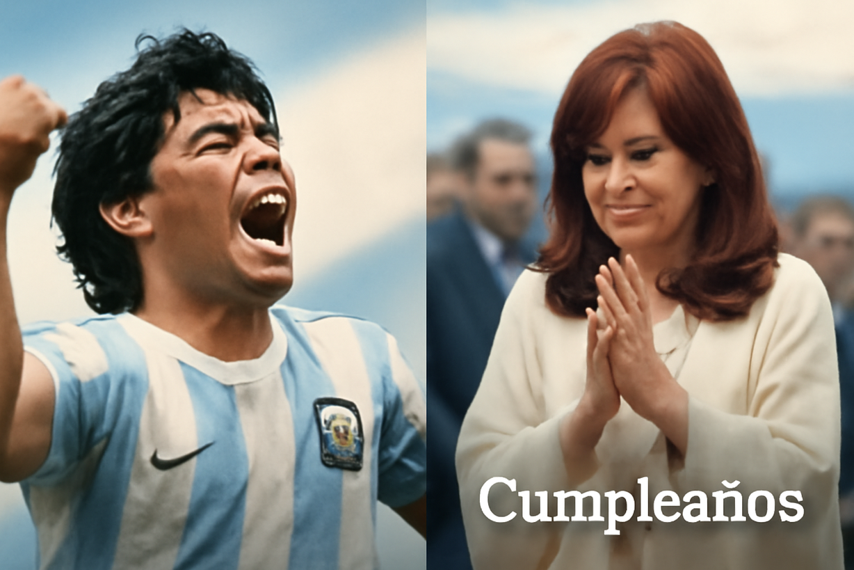 El saludo telefónico de Cristina a Maradona: un video que no será prueba en su juicio
