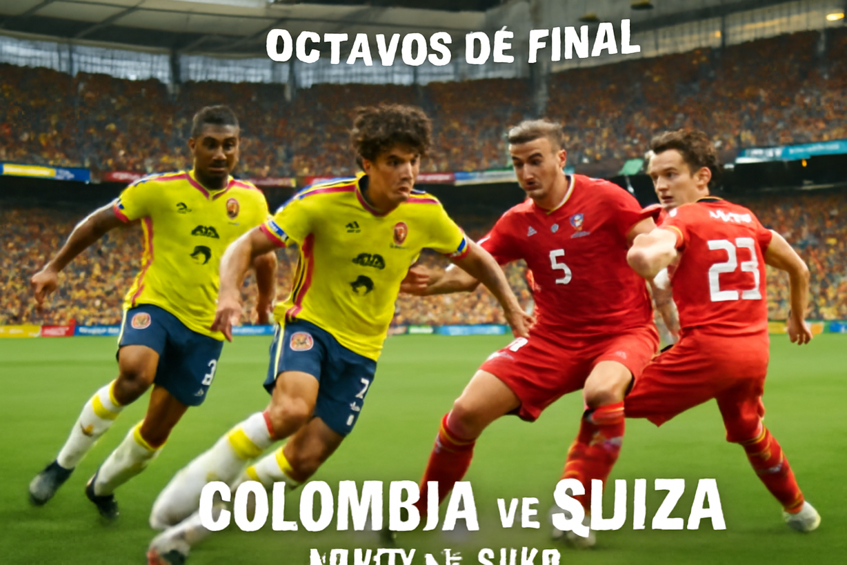 Colombia y Suiza: Duelo Clave por los Cuartos de Final del Mundial 2026
