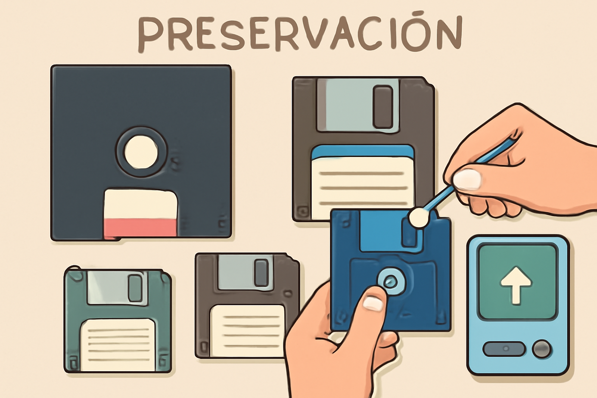 Guía Completa para la Preservación de Imágenes de Discos Flexibles