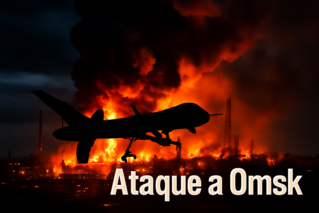 Ucrania Ataca Refinería de Omsk: Un Golpe Estratégico en la Guerra