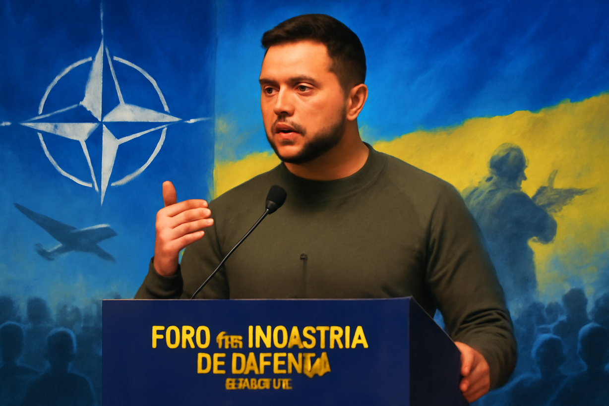 Zelensky Reitera la Solicitud de Ucrania para unirse a la OTAN en Ankara