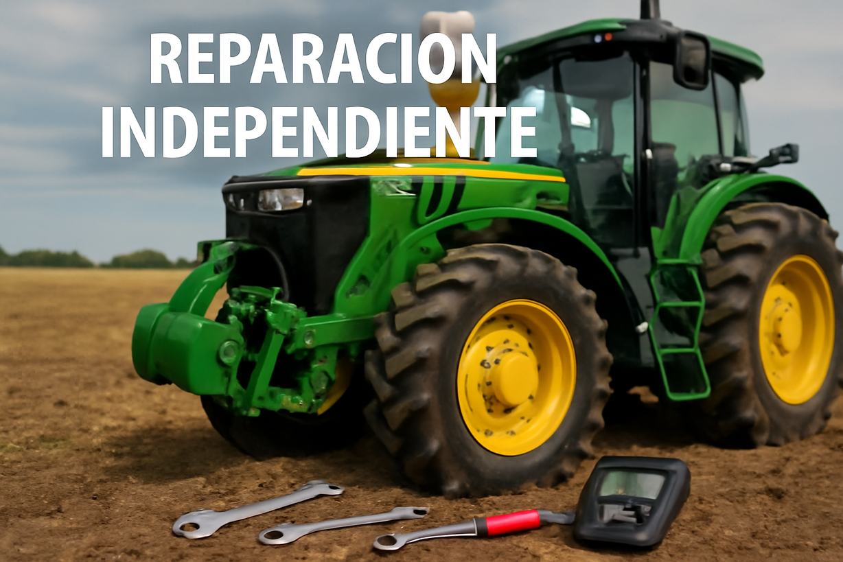 John Deere otorga derecho a reparación a propietarios de equipos agrícolas