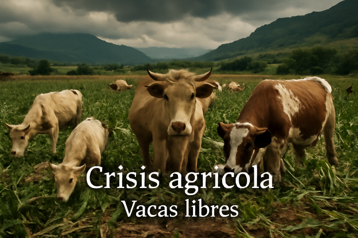 Vacas rebeldes en Calabria: el legado de la 'Ndrangheta que arrasa cosechas