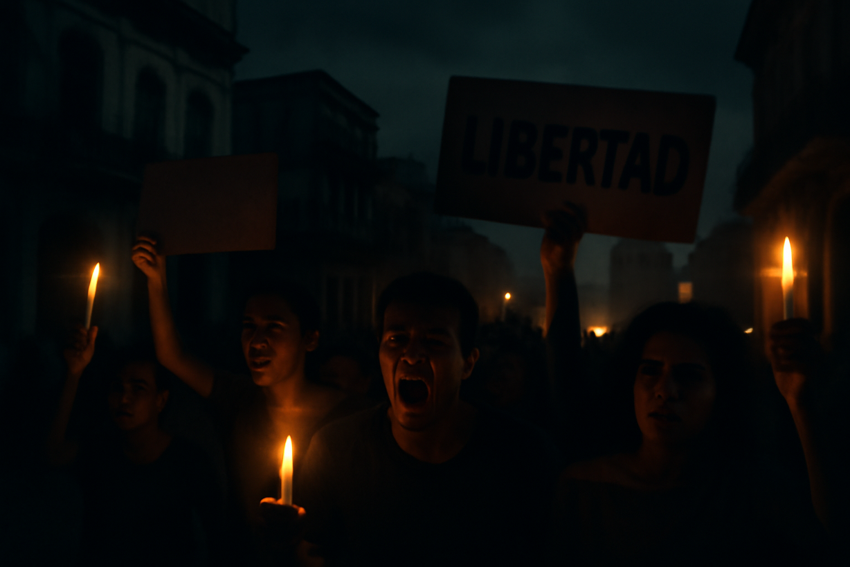 Cuba en Crisis: Apagón Masivo Desata Protestas y Represión