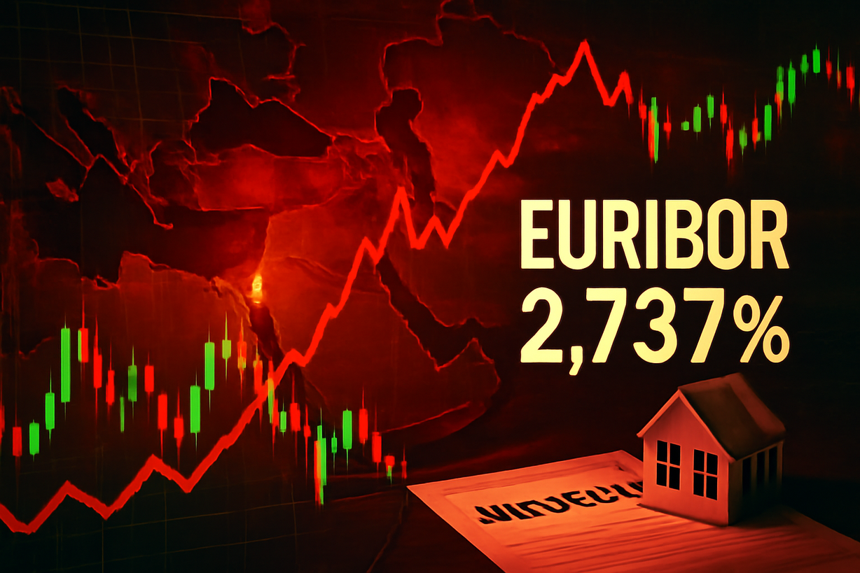 El Euríbor Aumenta: Impacto en Hipotecas Variables tras Crisis en Oriente Medio