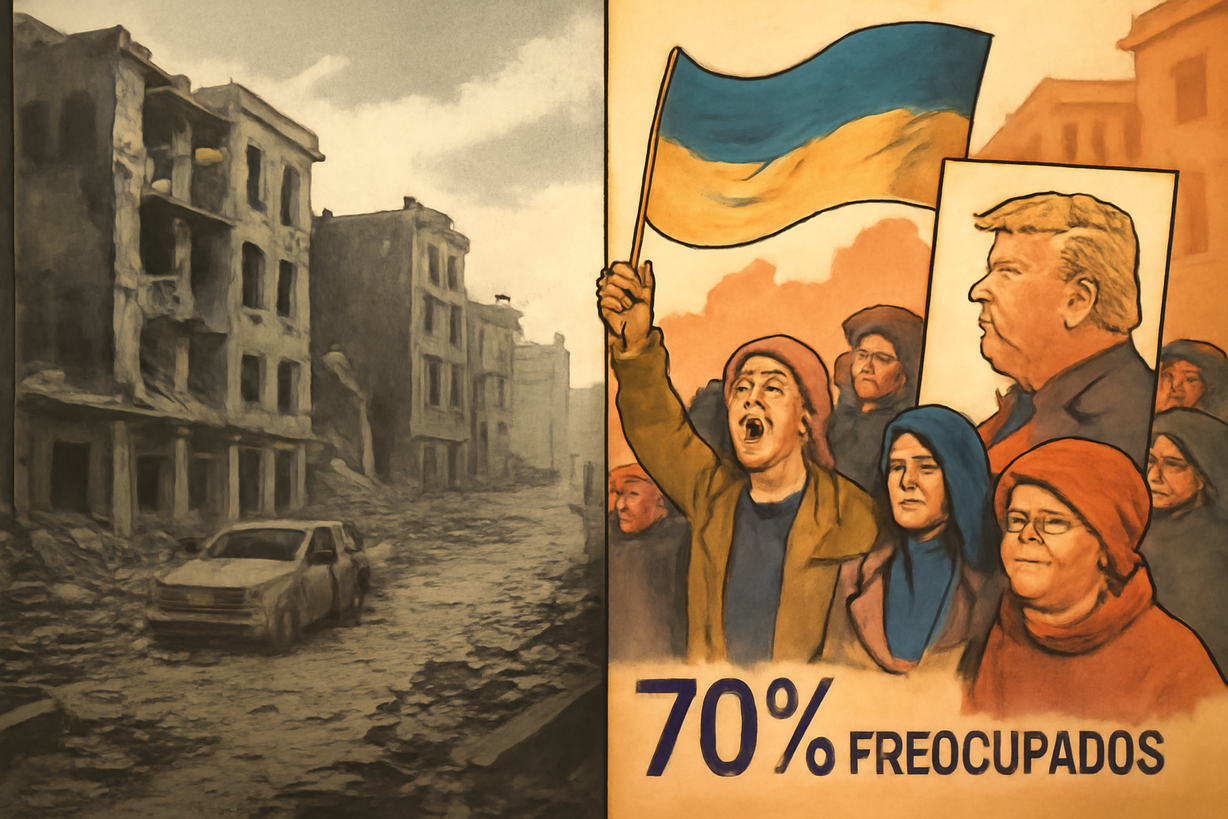 Preocupación en Ucrania: El 70% teme el cansancio social por la guerra