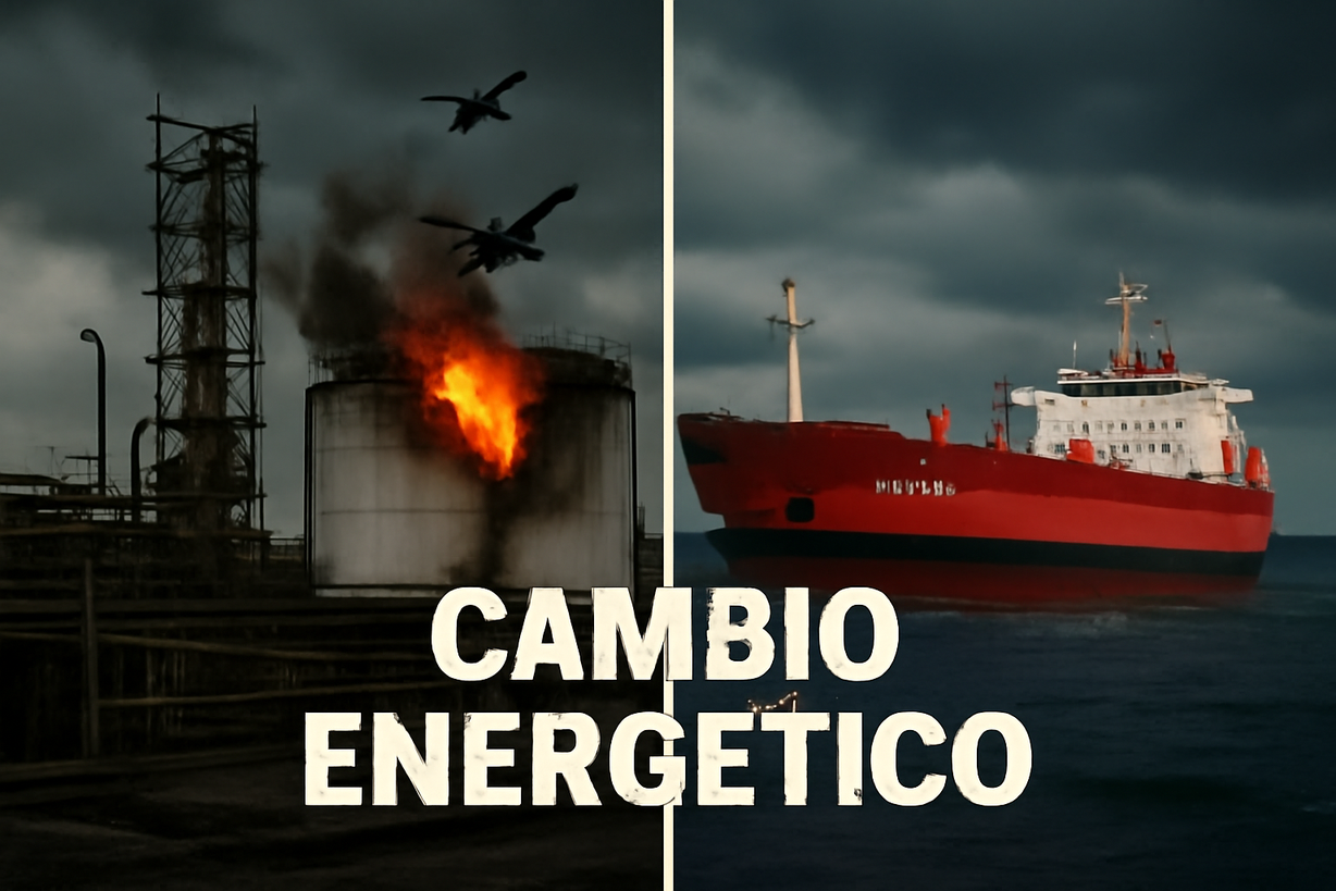Rusia cambia su política energética ante la crisis de infraestructura por drones ucranianos.